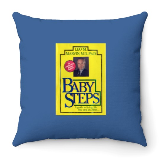Discover Baby Steps book what about Bob Throw Pillows