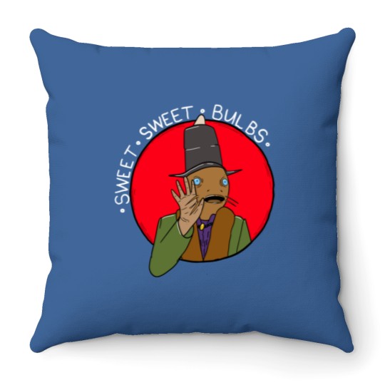 Discover Trout Mask Replica Graphic Design Throw Pillows