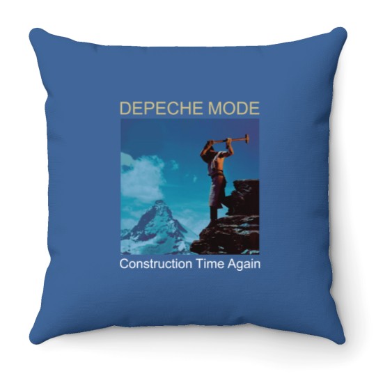 Discover Depeche Mode Construction Time Again Throw Pillows