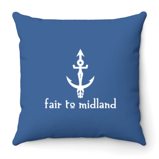Discover Fair To Midland Anchor Throw Pillows