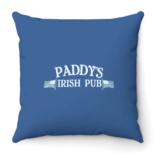 Discover Paddy's Irish Pub Throw Pillow - It's Always Sunny in Philadelphia