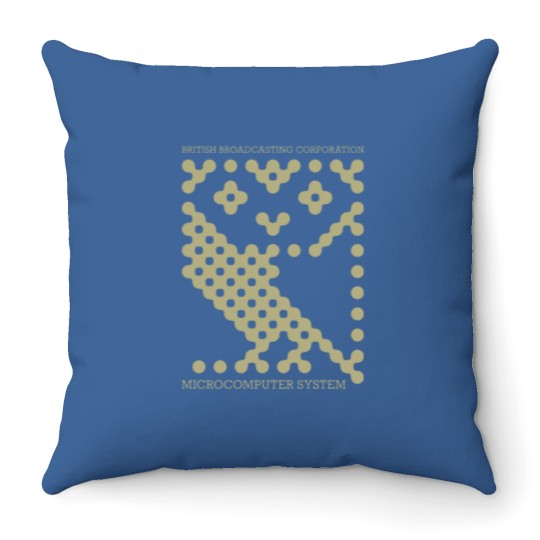 Discover BBC Micro - Computer - Throw Pillows