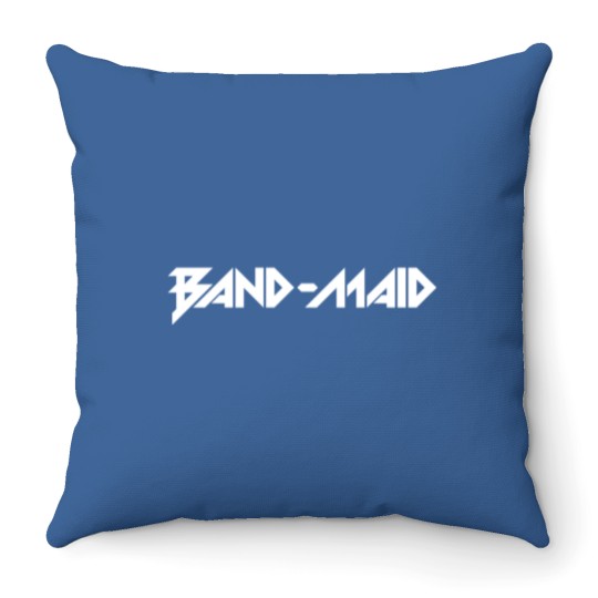 Discover Band Maid J Rock Band - Music Throw Pillows