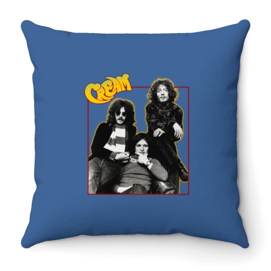 Discover ClaptonThe Cream Essential Throw Pillows