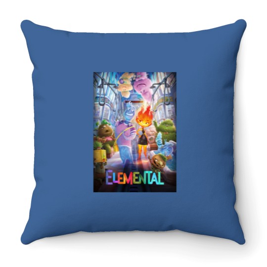 Discover Elemental Essential Throw Pillows Elemental MOVIE lover