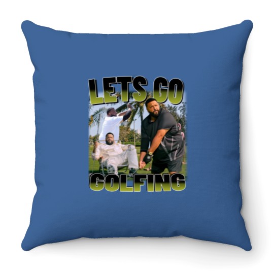 Discover DJ Khaled God Did Throw Pillow - Golfing Edition