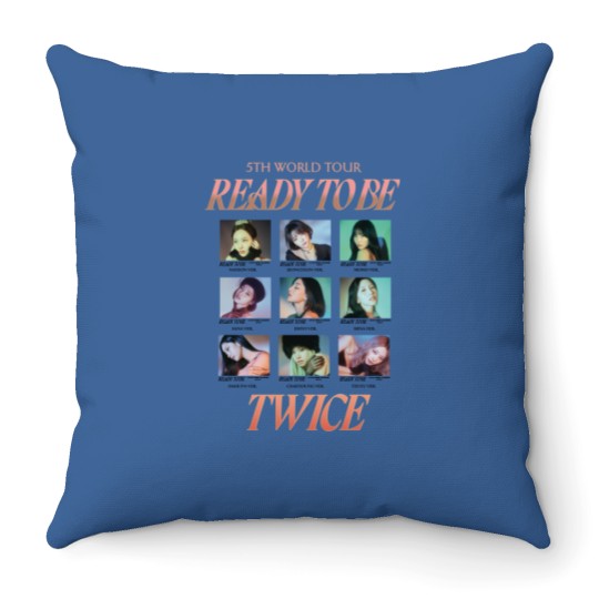 Discover Twice Ready To Be Throw Pillows, Twice 12th Album Throw Pillows