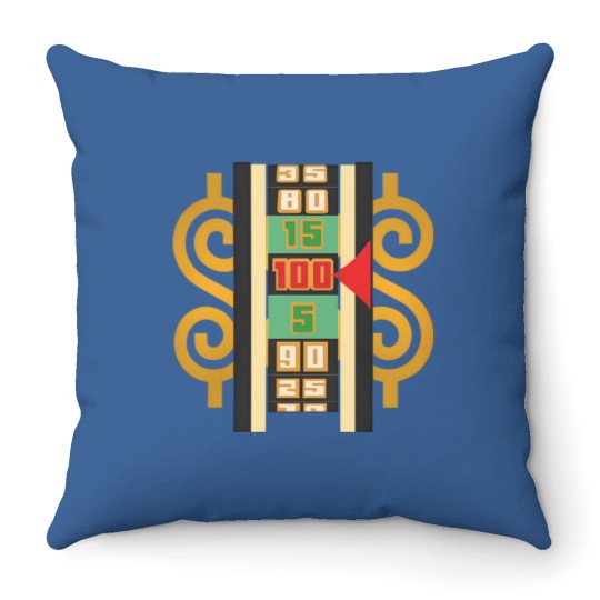 Discover Price is Right Throw Pillows Big Wheel Showcase Showdown