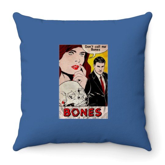Discover dont call me bones Throw Pillows