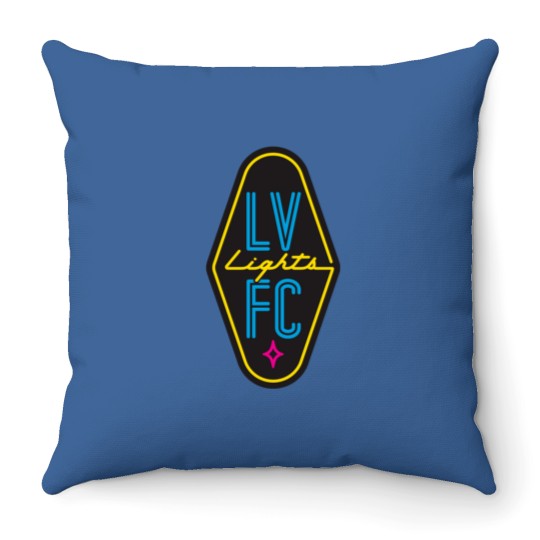 Discover Las Vegas Lights FC Throw Pillows