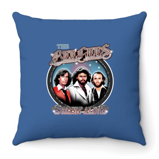 Discover Vintage 1979 The BEE GEES North American Throw Pillows
