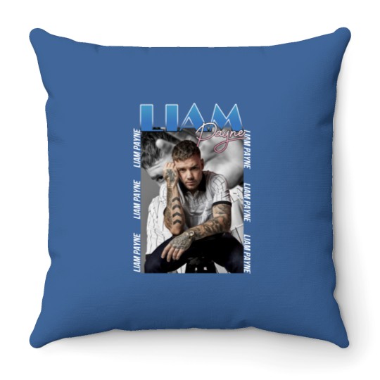 Discover Liam Payne Tribute Graphic Throw Pillow