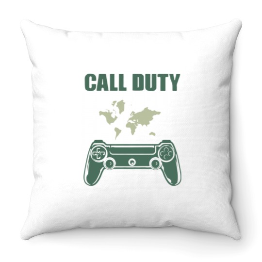 Discover call of duty Throw Pillows