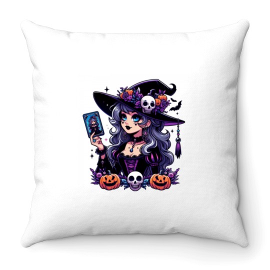 Discover Witch Better Have My Candy Throw Pillows