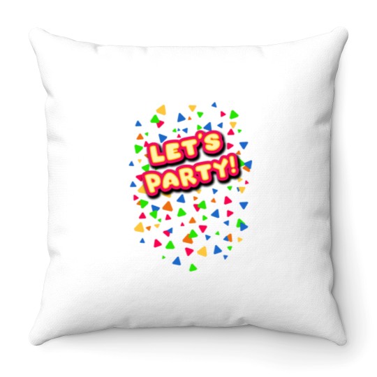 Discover Cinq nuits chez Freddy - FNAF - Let's Party - Jouet Chica Throw Pillows