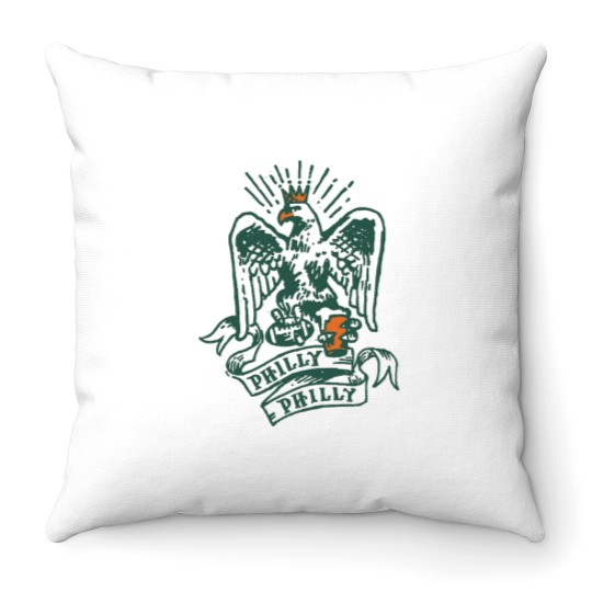 Discover King Philadelphia Eagle Team Throw Pillows