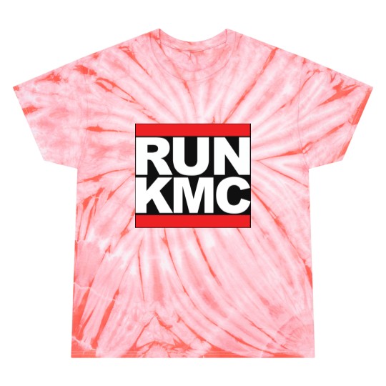 Discover RUN KMC Baseball ¾ Sleeve Tie Dye T-Shirts
