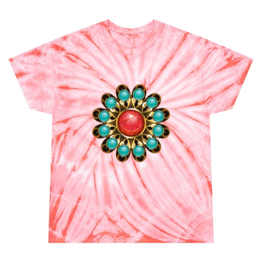 Discover Flower Mandala Jewelry Tie Dye T-Shirts
