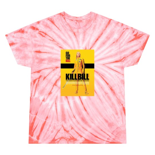 Discover Yellow Kill Bill Tie Dye T-Shirts