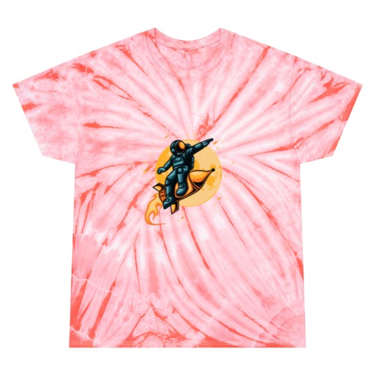 Discover Astronaut Monitor Space E 2 Tie Dye T-Shirts
