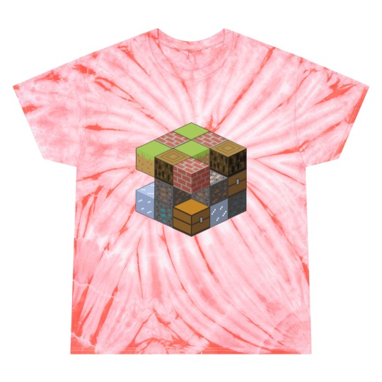 Discover Cube World Tie Dye T-Shirts