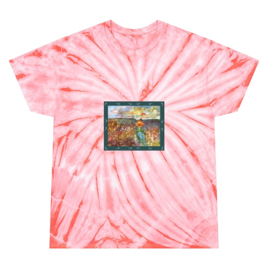 Discover Sunset at the Kaas plateau Tie Dye T-Shirts