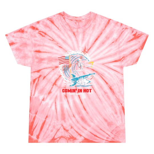 Discover comin' in hot cove surf co Tie Dye T-Shirts