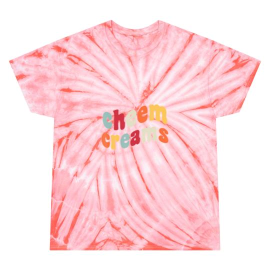 Discover cheem creams meme misspelling joke funny cream cheese lover Tie Dye T-Shirts