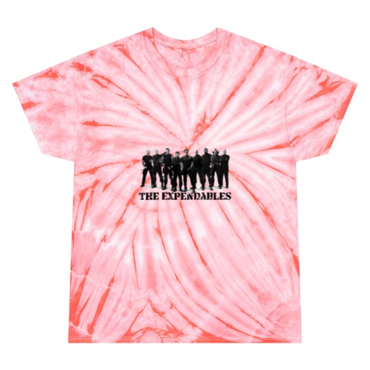 Discover The Expendables Sticker Tie Dye T-Shirts