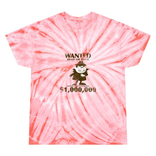 Discover Boris Badenov Wanted - Rocky and Bullwinkle Tie Dye T-Shirts
