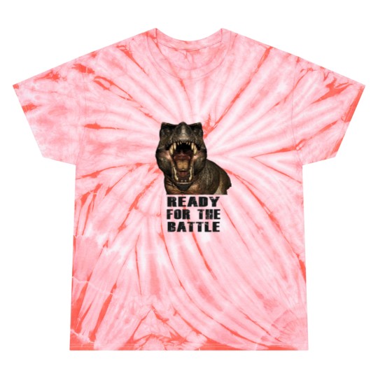 Discover Jurassic Worl d Gaming Ready for the Evolution Battle Tie Dye T-Shirts