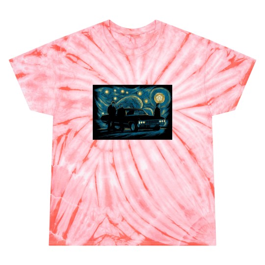Discover Supernatural Night Tie Dye T-Shirts