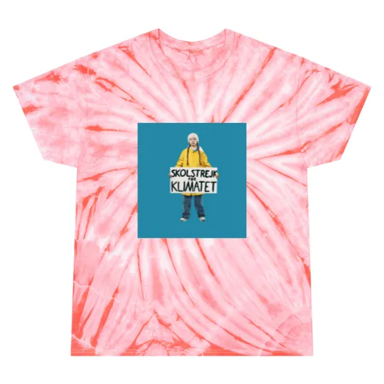 Discover greta thunberg - skolstrejk för klimatet Tie Dye T-Shirts