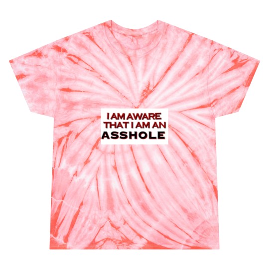 Discover I am aware that i am an asshole - falling in reverse Sticker Tie Dye T-Shirts