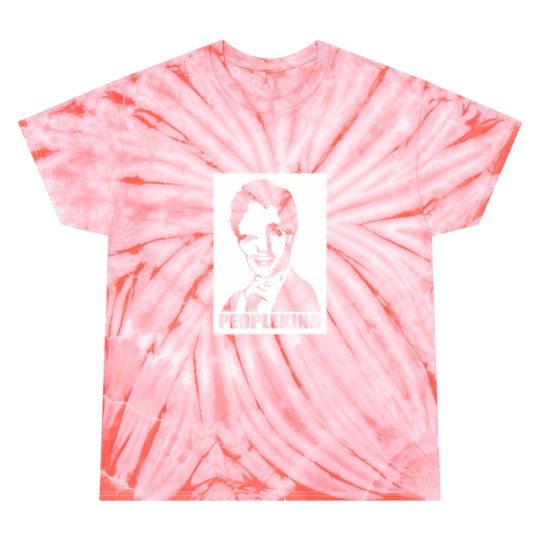 Discover Justin Trudeau 'PEOPLEKIND' (White on Black) Tie Dye T-Shirts