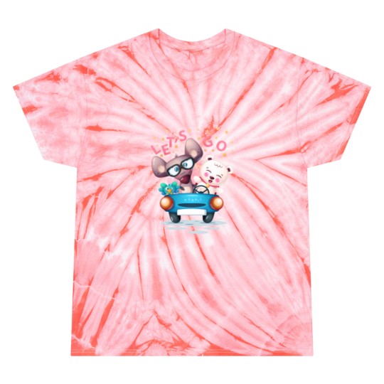 Discover Walk with friends - Let_s Go (1) Tie Dye T-Shirts