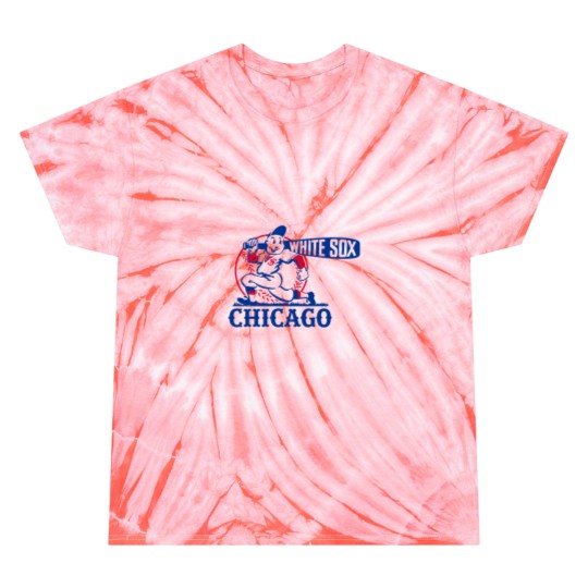 Discover Vintage White Sox Logo Tie Dye T-Shirts