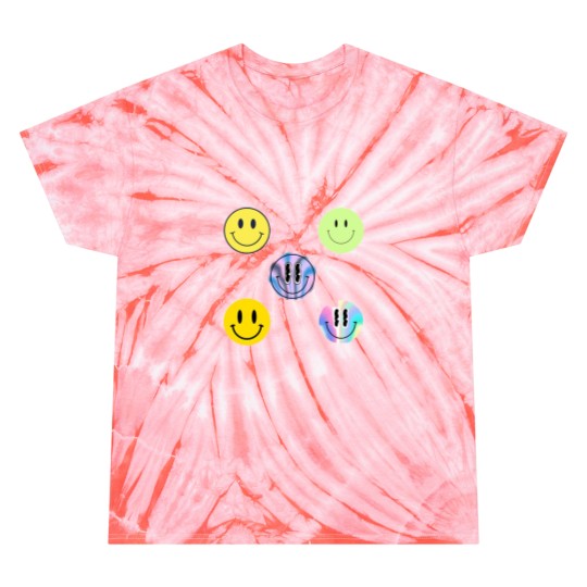 Discover Smiley Faces Pack Tie Dye T-Shirts
