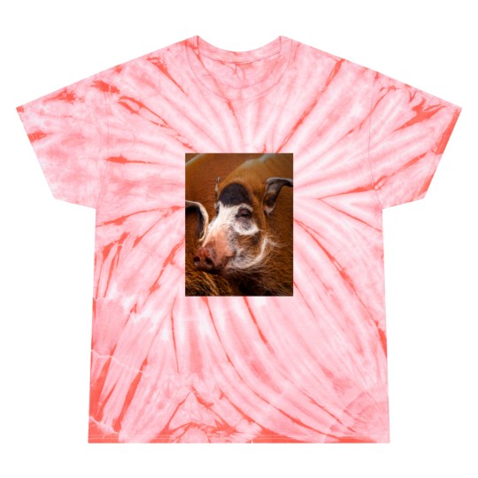 Discover Zoology - Red River Hog Tie Dye T-Shirts