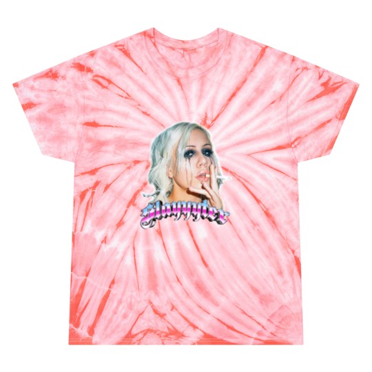 Discover Slayyyter Sticker Tie Dye T-Shirts