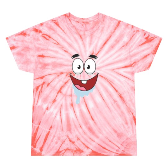 Discover Cute Patrick Face Tie Dye T-Shirts