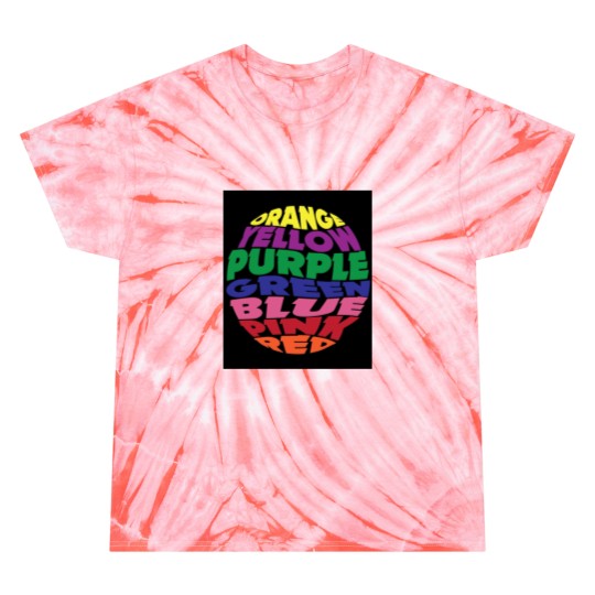 Discover Stroop Effect Test - Trick of the Eye Color Game Tie Dye T-Shirts