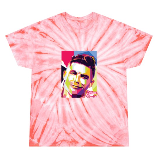 Discover Cristiano Ronaldo Cristiano Ronaldo Tie Dye T-Shirts