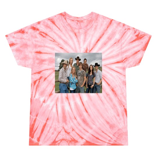 Discover HEARTLAND SHOW Cast   Scoop Tie Dye T-Shirts
