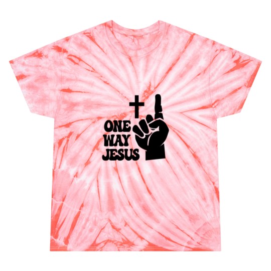 Discover Jesus Revolution One Way Jesus Tie Dye T-Shirts
