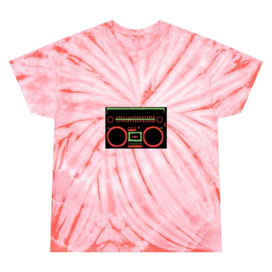 Discover A Tribe Called Quest 90s BoomBox Hip Hop Rap Chiffon T op Tie Dye T-Shirts