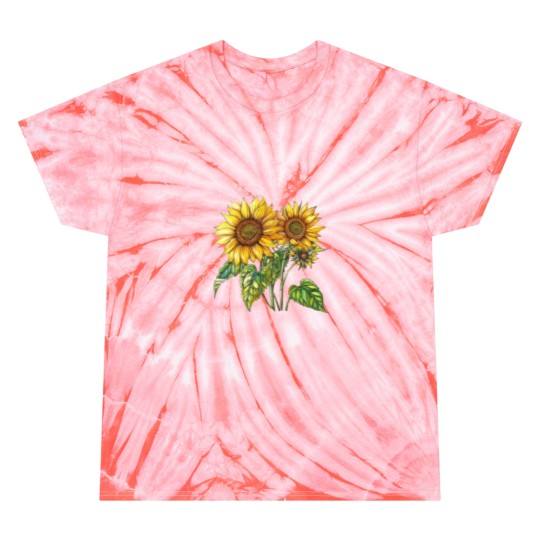 Discover sunflowers Tie Dye T-Shirts