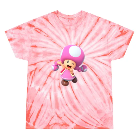 Discover Toadette Winking Tie Dye T-Shirts