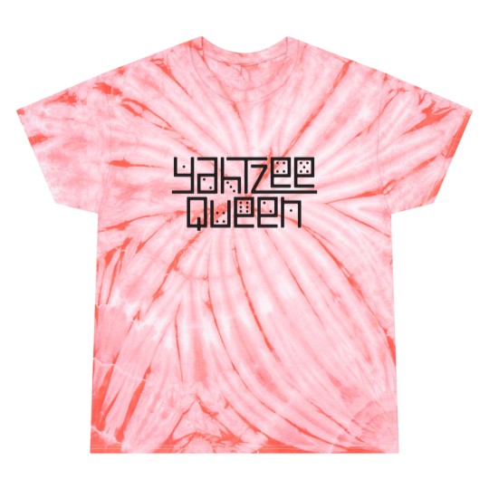 Discover Yahtzee Queen Fitted Scoop Tie Dye T-Shirts
