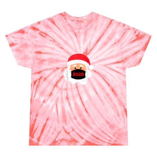 Discover Santa Wearing Mask Quarantine Christmas 2020 Tie Dye T-Shirts